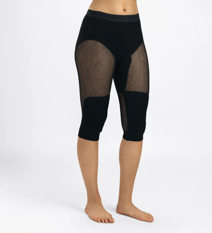 Aclima WoolNet Original Longs 3/4 W , kolor: 123 - Jet Black