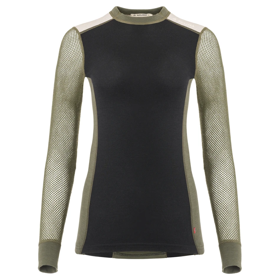 Aclima WoolNet Hybrid Crewneck W