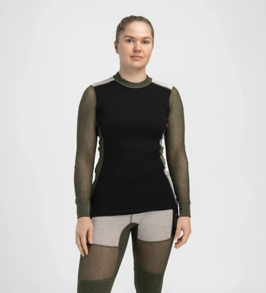 Aclima WoolNet Hybrid Crewneck W
