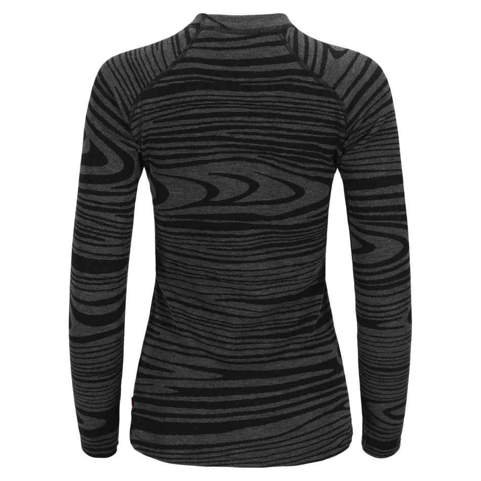 Aclima WarmWool Crewneck W, kolor: 422 - Black Motion