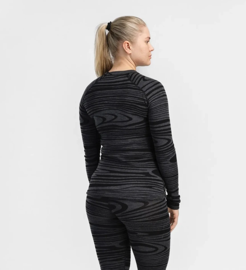 Aclima WarmWool Crewneck W, kolor: 422 - Black Motion