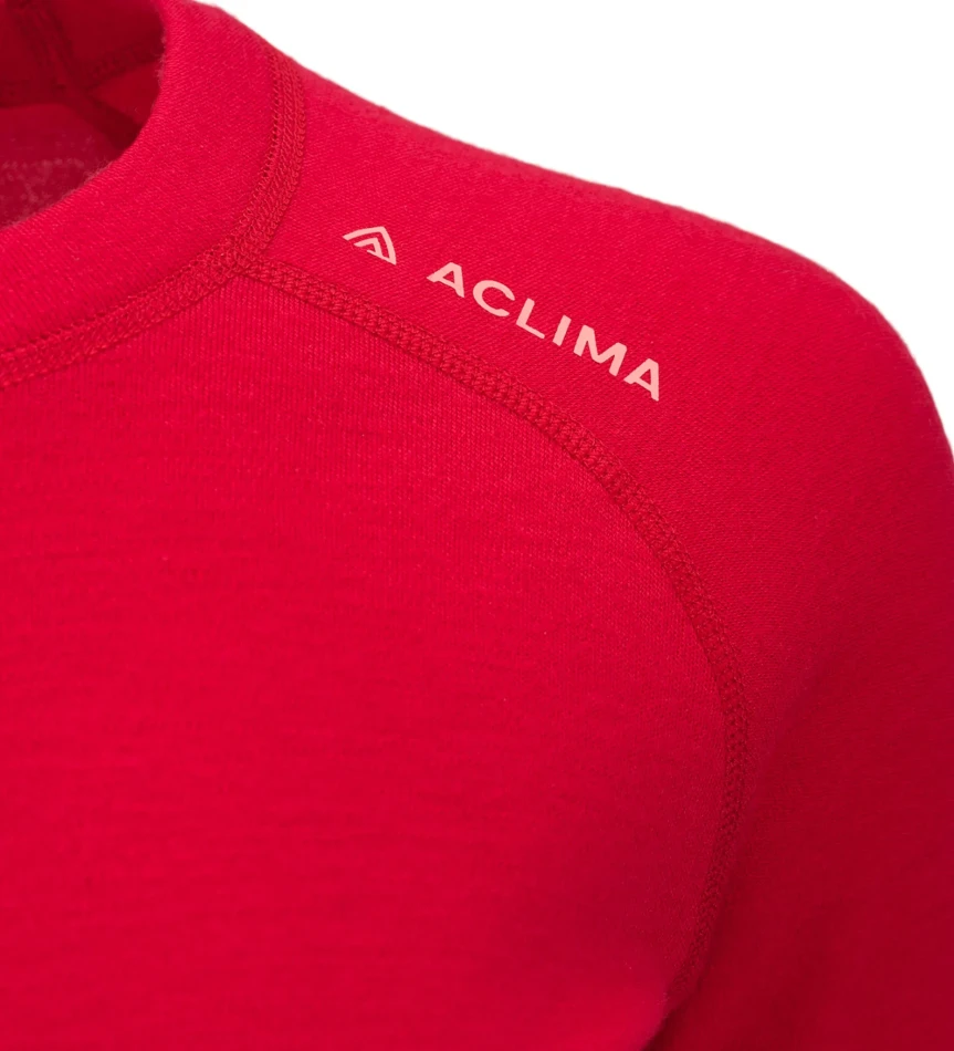 Aclima WarmWool Crewneck W, kolor: 377 - Jester Red