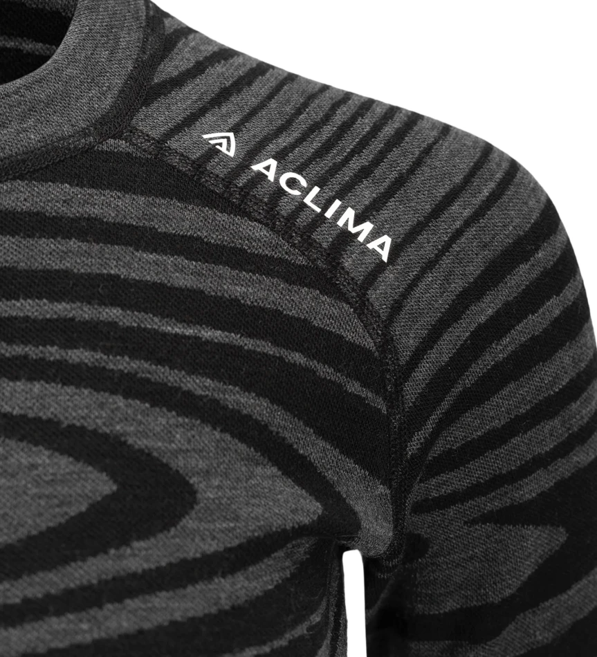Aclima WarmWool Crewneck W, kolor: 422 - Black Motion