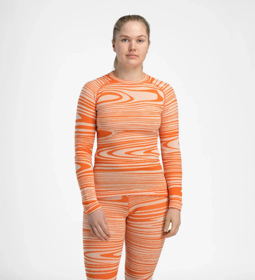 Aclima WarmWool Crewneck W, kolor: 423 - Signature Motion