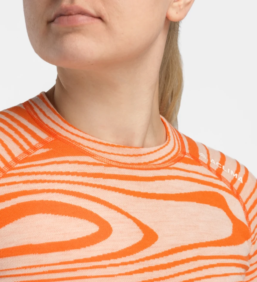Aclima WarmWool Crewneck W, kolor: 423 - Signature Motion