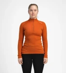 Aclima WarmWool Mockneck W, kolor: 420 - Gold Flame