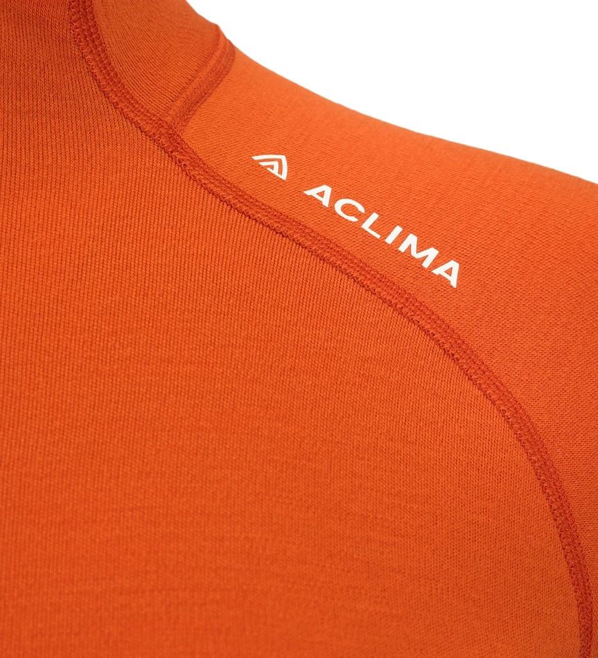 Aclima WarmWool Mockneck W, kolor: 420 - Gold Flame