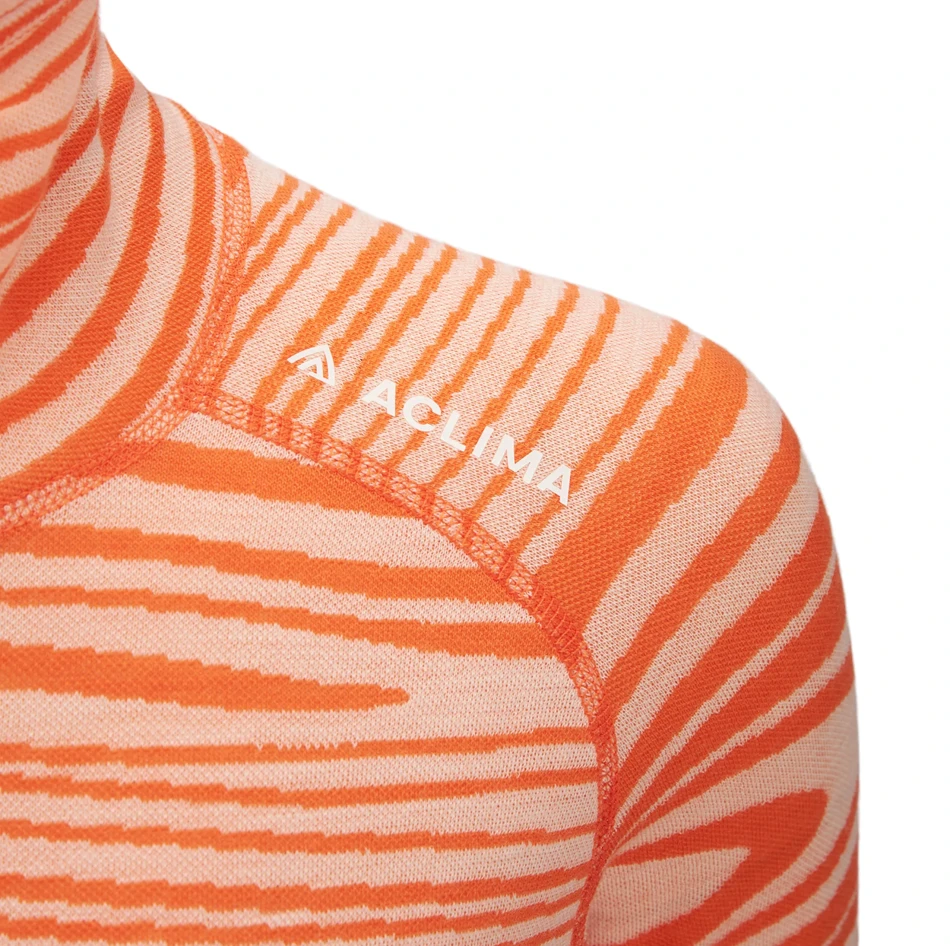 Aclima WarmWool Roll Neck W, kolor: 423 - Signature Motion