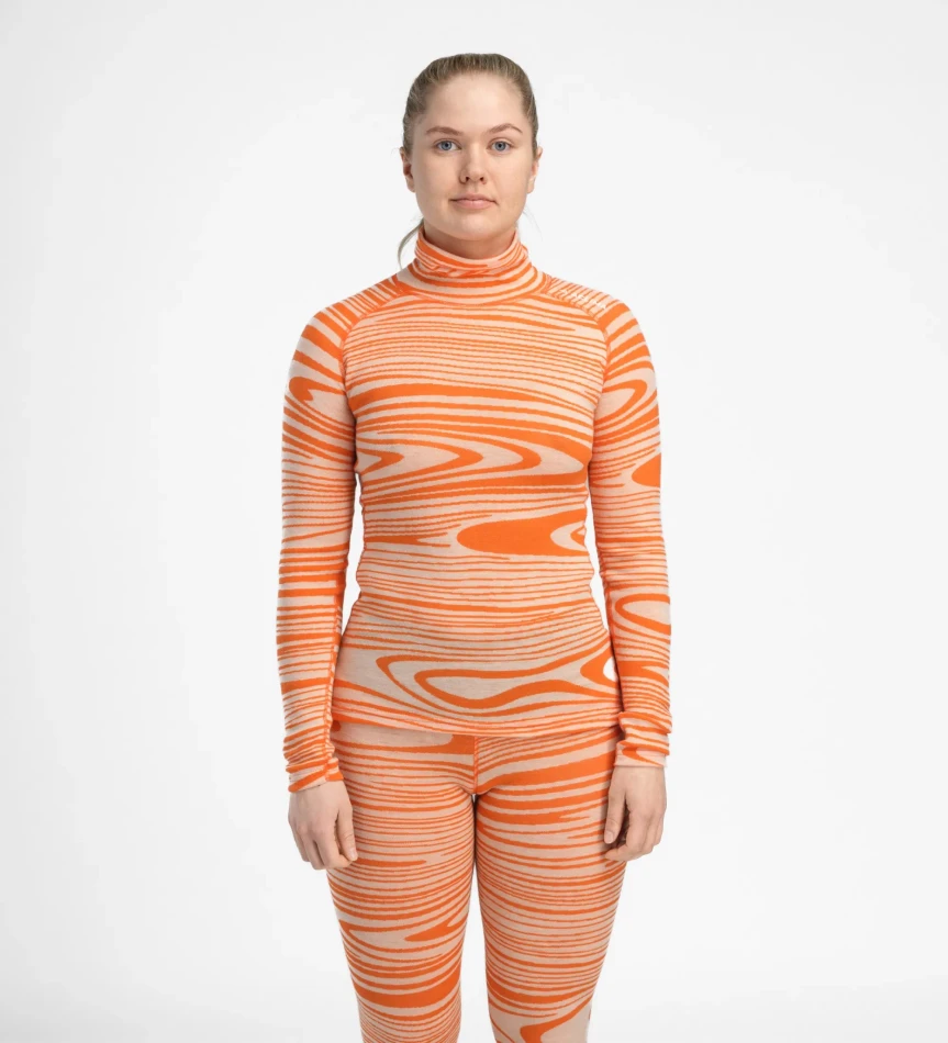 Aclima WarmWool Roll Neck W, kolor: 423 - Signature Motion