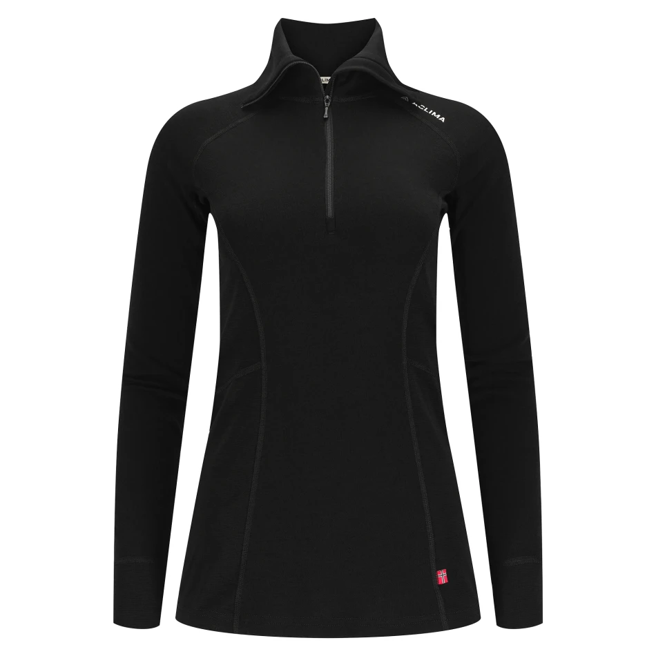 Aclima WarmWool Polo W, kolor: 123 - Jet Black