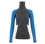 Aclima WarmWool Polo W, kolor: 394 - Marengo/Corsair/Beige Melange/Navy Blazer