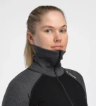 Aclima WarmWool Polo W, kolor: 424 - Jet Black/Marengo/Gold Flame