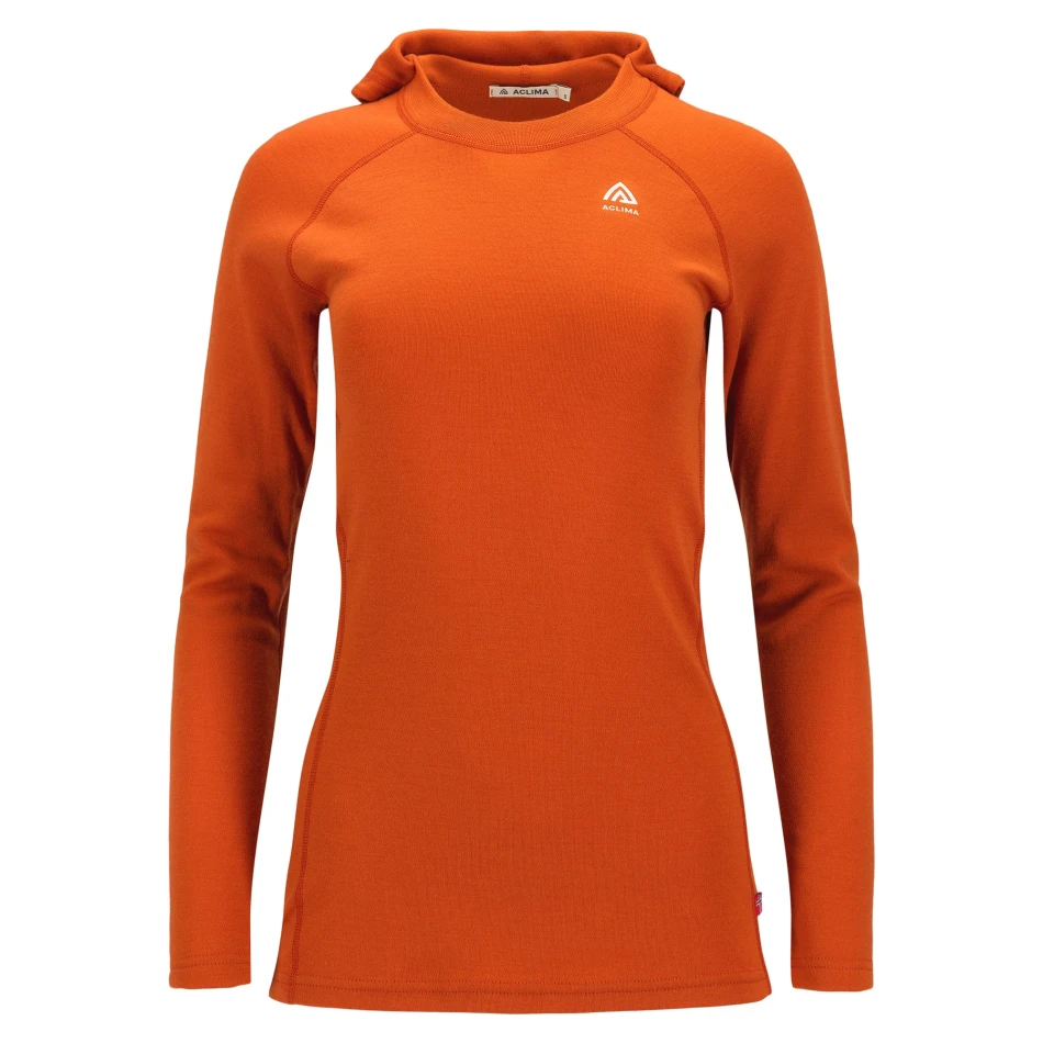 Aclima WarmWool Hoodsweater W, kolor: 420 - Gold Flame