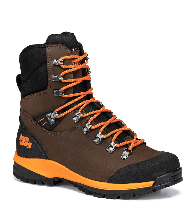 Kalixfors Mid SF Extra GTX, kolor: 056-023 - Brown / Orange - 1