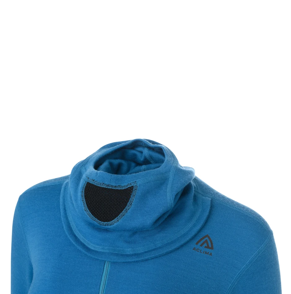 Aclima WarmWool Hoodsweater w/zip W, kolor: 388 - Corsair/Marengo