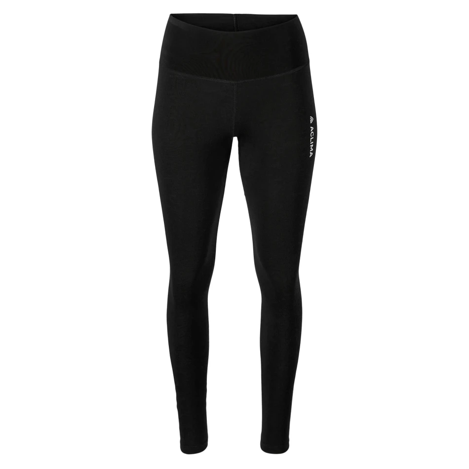 Aclima WarmWool Longs High Waist W, kolor: 123 - Jet Black