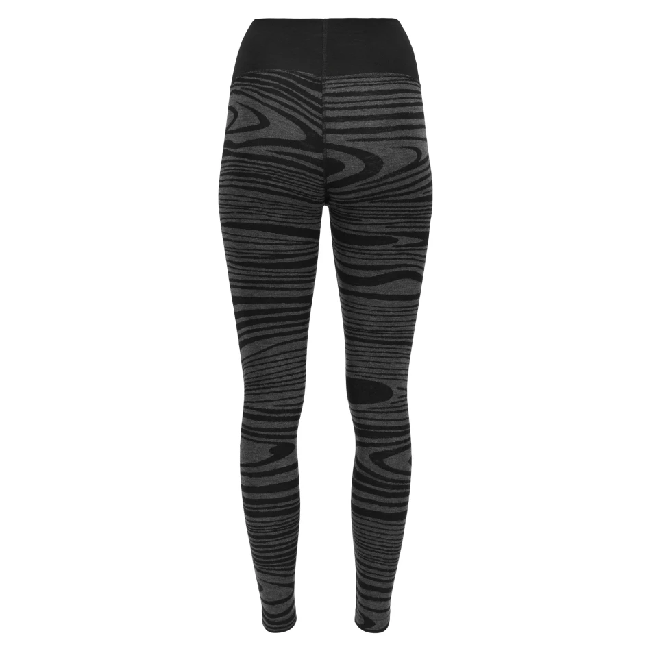 Aclima WarmWool Longs High Waist W, kolor: 422 - Black Motion