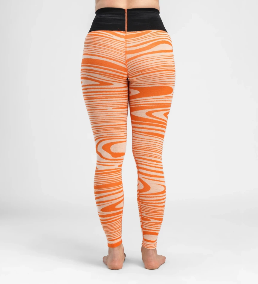 Aclima WarmWool Longs High Waist W, kolor: 423 - Signature Motion