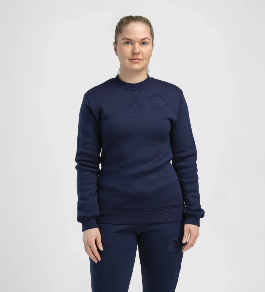 Aclima FleeceWool V2 Crewneck W, kolor: 232 - Navy Blazer