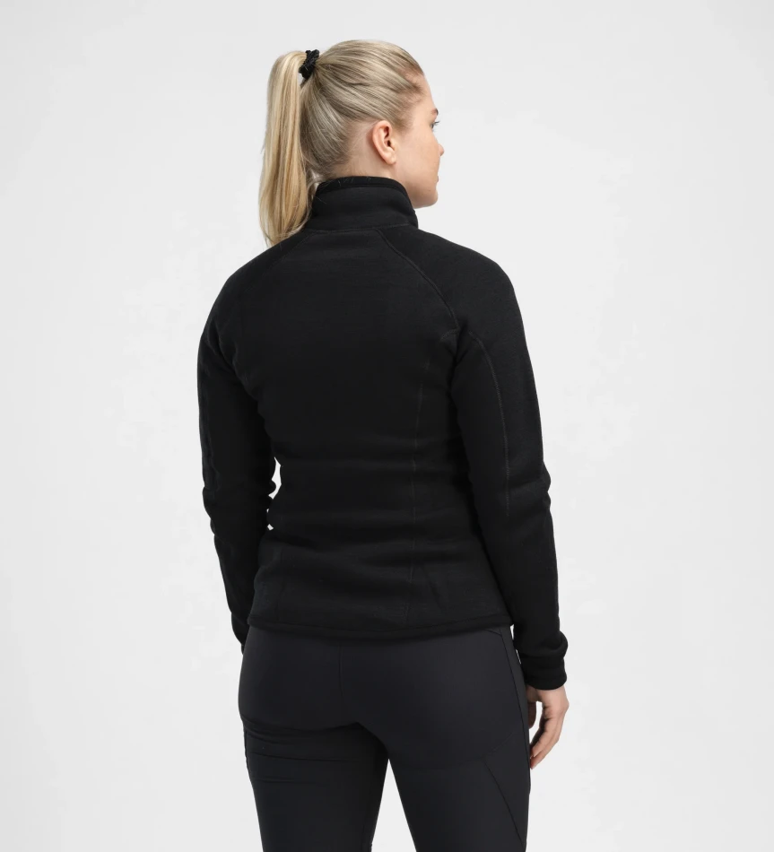 Aclima FleeceWool V2 Jacket W, kolor: 123 - Jet Black