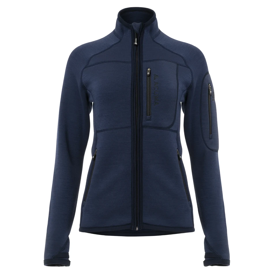 Aclima FleeceWool V2 Jacket W, kolor: 232 - Navy Blazer