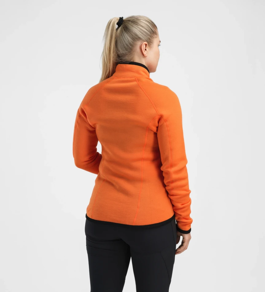 Aclima FleeceWool V2 Jacket W, kolor: 330 - Orange Tiger
