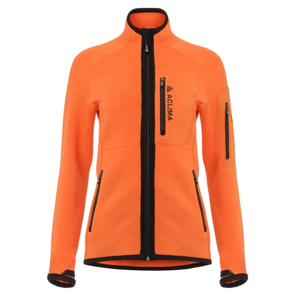 Aclima FleeceWool V2 Jacket W, kolor: 330 - Orange Tiger