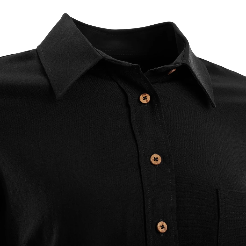 Aclima LeisureWool Woven Woolshirt W, kolor: 123 - Jet Black