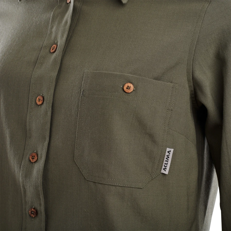 Aclima LeisureWool Woven Woolshirt W, kolor: 25 - Ranger Green