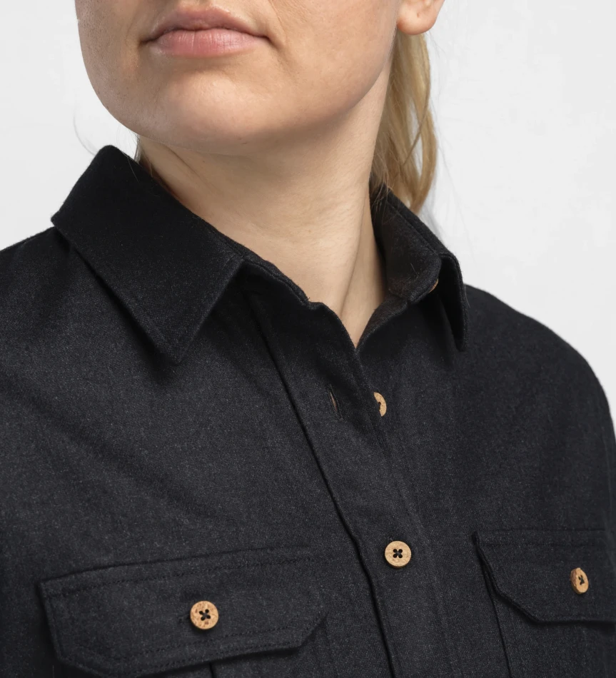 Aclima ReBorn Woolshirt W, kolor: 276 - Dark Grey