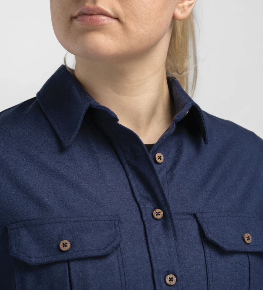 Aclima ReBorn Woolshirt W, kolor: 305 - Navy Melange
