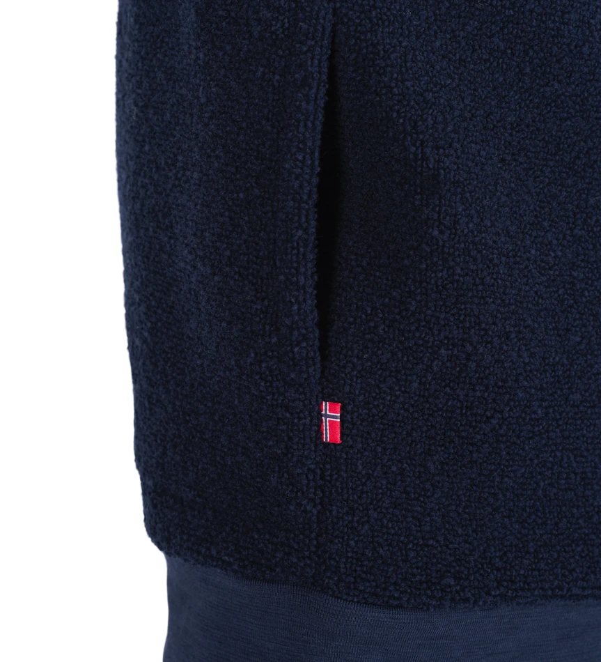Aclima ReBorn Terry Jacket W, kolor: 305 - Navy Melange
