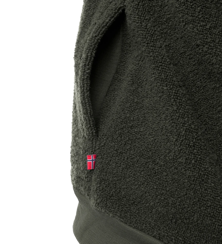 Aclima ReBorn Terry Jacket W, kolor: 312 - Olive Melange