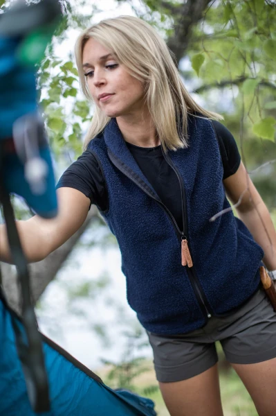 Aclima ReBorn Terry Vest W, kolor: 305 - Navy Melange