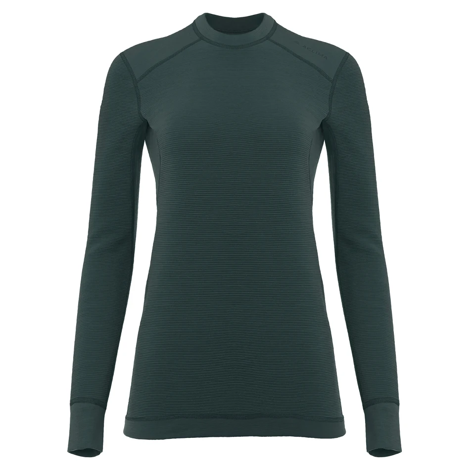 Aclima StreamWool Crewneck W, kolor: 343 - Green Gables