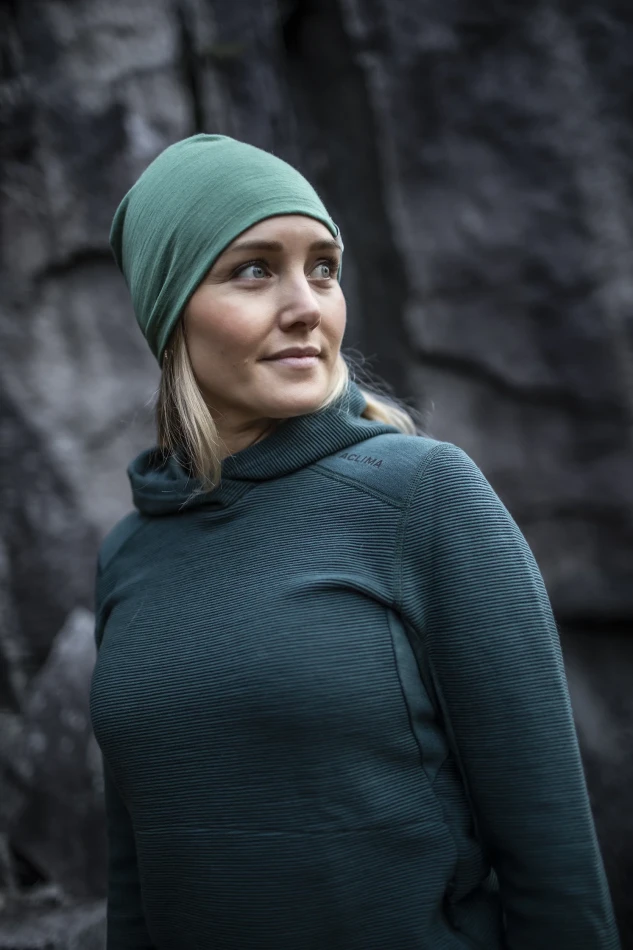 Aclima StreamWool Hoodie W, kolor: 343 - Green Gables