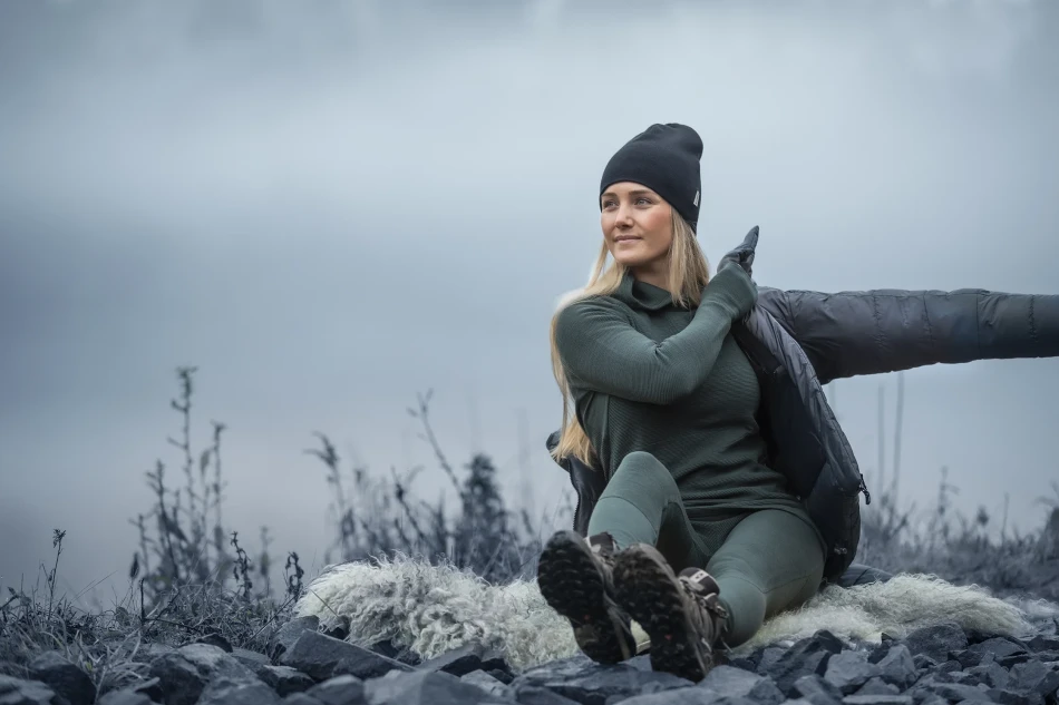 Aclima StreamWool Hoodie W, kolor: 343 - Green Gables