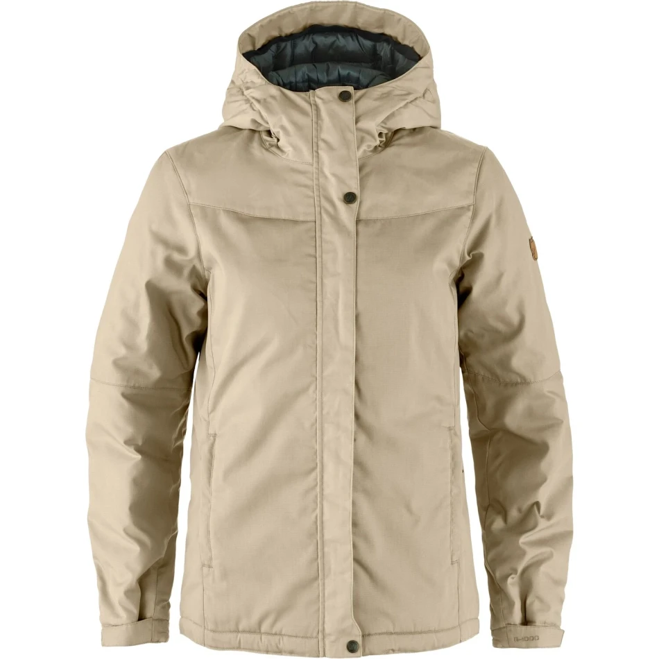 Fjallraven Stina Padded Jacket W, kolor: 118 - Fossil