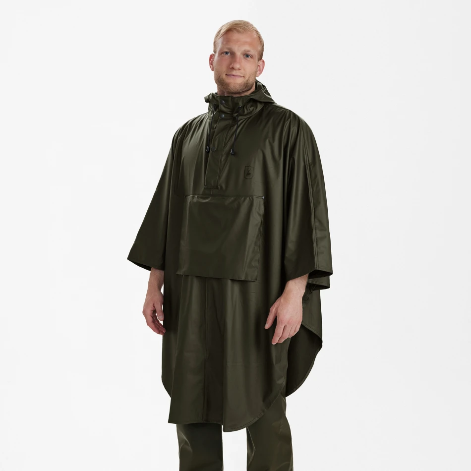 Hurricane Rain Poncho, kolor: 376 - Art Green