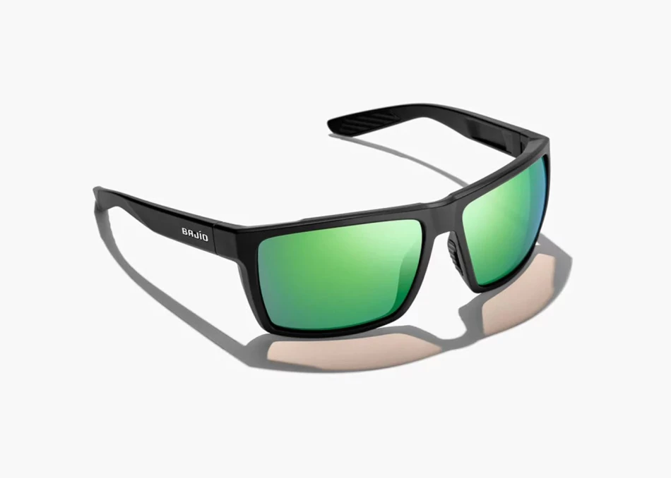 Stiltsville Black Matte Green Mirror Policarbon