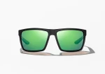 Stiltsville Black Matte Green Mirror Policarbon