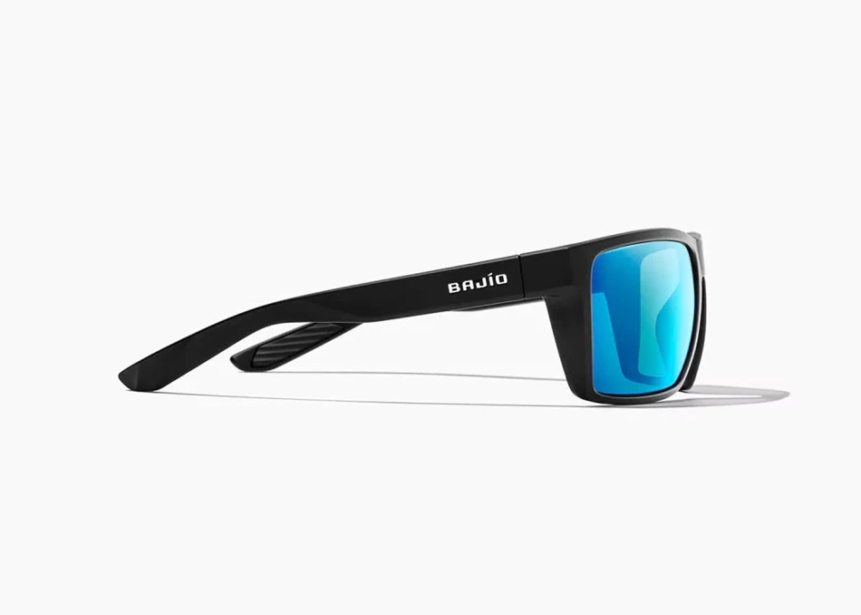 Stiltsville Black Matte Blue Mirror Policarbon