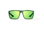 Stiltsville Green Stripe Matte Green Mirror Glass