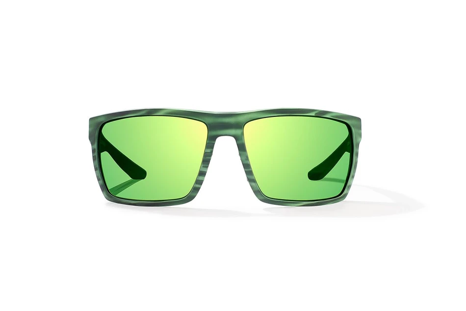 Stiltsville Green Stripe Matte Green Mirror PC