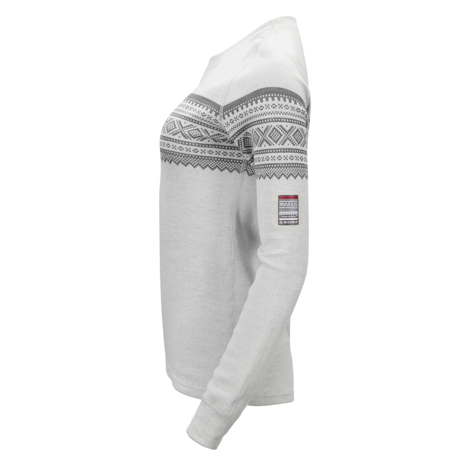 DesignWool Marius Crewneck W, kolor: 187 - Grafjell