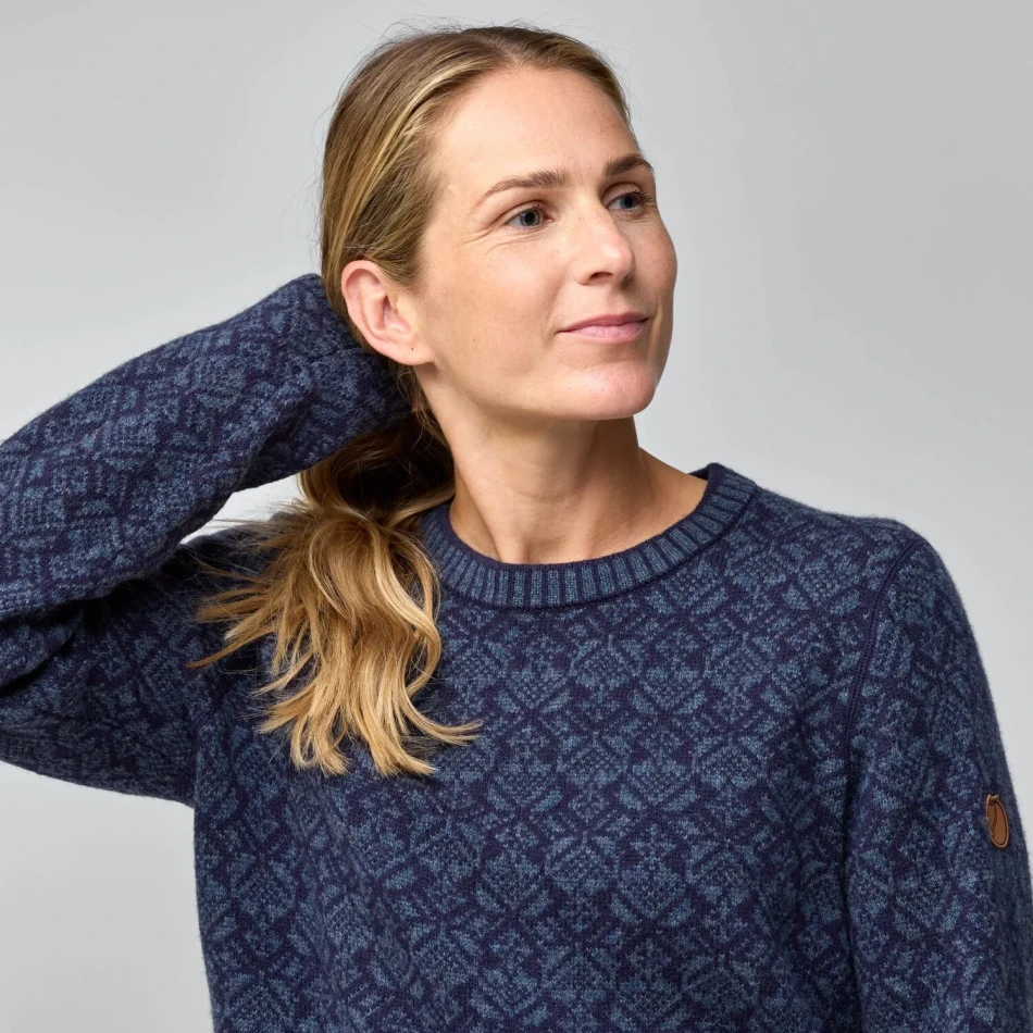 Fjallraven Snow Round Neck Sweater W