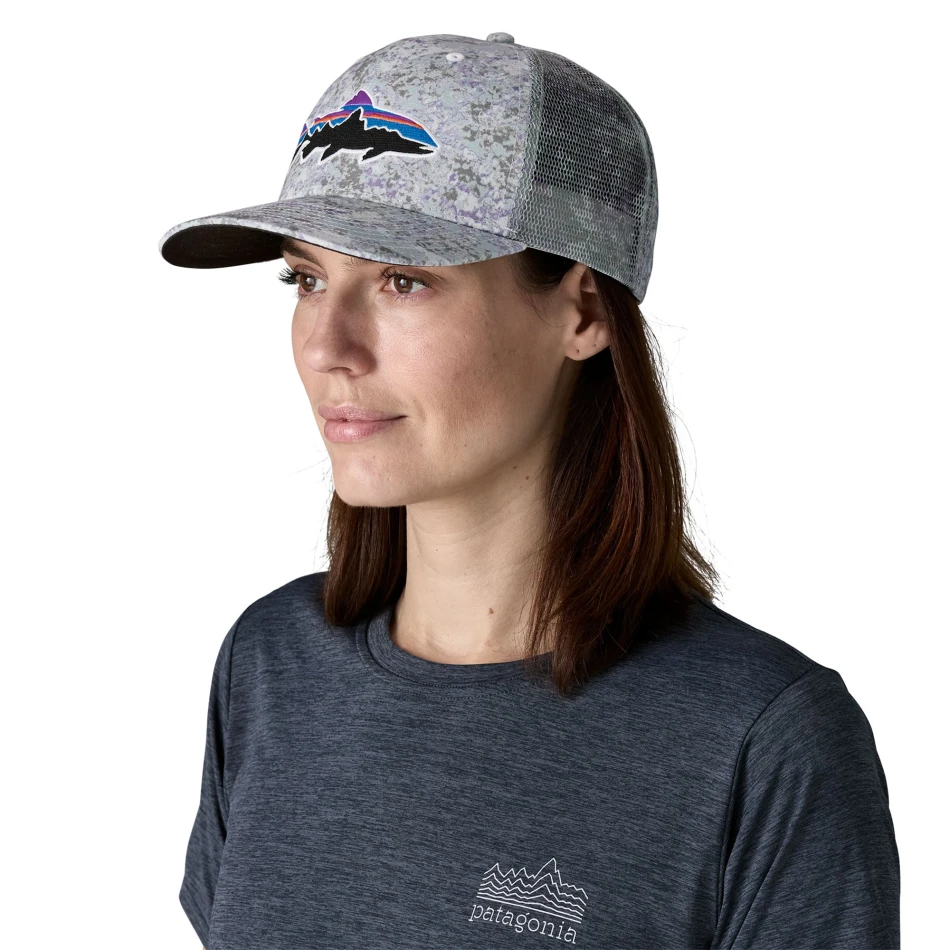 Fitz Roy Trout Trucker Hat, kolor: RWTL - Rock Wash: Thermal Blue