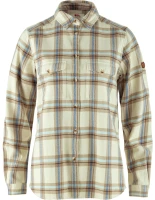 Ovik Heavy Flannel Shirt W, kolor: 113-118 - Chalk White-Fossil