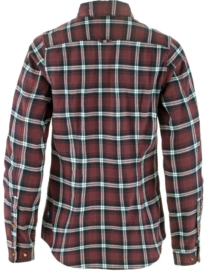 Ovik Flannel Shirt LS W, kolor: 357-514 - Port-Breeze Blue