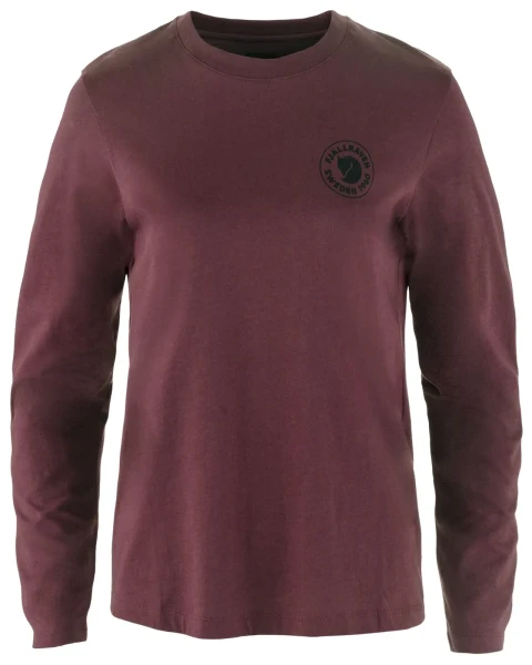 Fjallraven 1960 Logo T-shirt LS W, kolor: 357 - Port